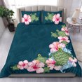 thumbnail image 2 of Juego de cama Tortuga Hibiscus, 2 of 6