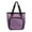 Purple, variant on Yajisi Oxford Cloth Knitting Storage Bag, Portable Yarn Organizer for Crochet Needles, Sewing Supplies Tote Case for Crafting, Travel Knitting Project Carrier with Multiple Pockets - Denim Blue
