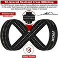 thumbnail image 5 of RDX Weight Lifting Straps Figure 8, Anti Slip Strap with cuffs wrist Support for Gym Workout Deadlift Powerlifting Bodybuilding Weightlifting, Fitness Strength Training, Hand Bar Grip for Men, 5 of 8