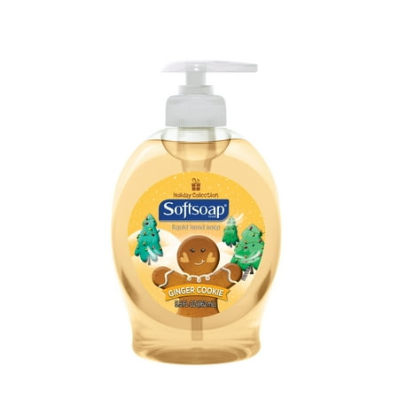 Softsoap Liquid Hand Soap Pump, Holiday Collection Ginger Cookie - 5.5 fl oz