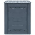 thumbnail image 3 of vidaXL Garden Composters 2 pcs Gray 23.6"x23.6"x28.7" 137.4 gal, 3 of 7