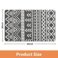 thumbnail image 5 of Enhance Your Bathroom with our Non-Slip 20x32in Tribal Style Bath Rug Runner - Soft Luxury Microfiber, Machine-Washable Bathroom Rugs for Tub and Shower. Transform Your Bathroom Today!, 5 of 5