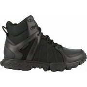 Reebok Trailgrip Tactical Mens Soft Toe EH WP 6 Inch Side Zip Tactical Work Boot