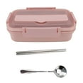 thumbnail image 2 of Lunch Box,Lunch Box 4 Compartments Portable Lunch Box Lunch Box Containers Impressive Results, 2 of 8