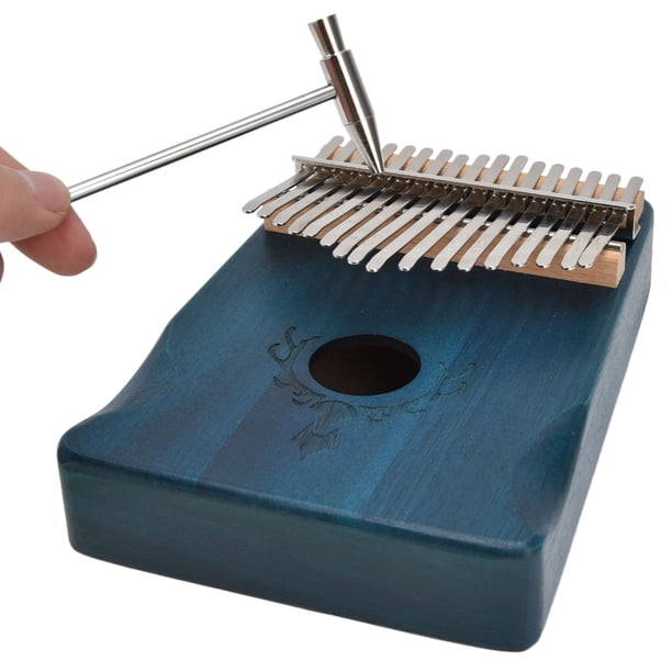 Kalimba, Piano De Dedo De 17 Teclas, Sonido Etéreo Con Martillo De Afinación Para Profesionales Para La Escuela Para Principiantes Para El Rendimiento En El Hogar ANGGREK Cocina, Decoración y Otros