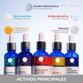 thumbnail image 2 of Kit de 5 Sueros Faciales MIST JEWEL 30 ML (Ácido Glicólico; Vitamina C; Retinol; Ácido Hialurónico; Niacinamida), 2 of 8