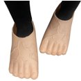 thumbnail image 5 of Zapatillas divertidas Zapatillas de pies Jumbo Pies descalzos divertidos Pies de Hobbit Accesorios de disfraces Regalos de mordaza para niños y adultos, 5 of 5