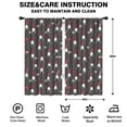 thumbnail image 2 of Blackout Kids Curtains,Dark Gray Christmas Gnome Pattern Childrens Insulated Curtains Set Of 2,Bedroom Essentials,Toddler Room Decor 42"x84", 2 of 5