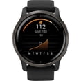 thumbnail image 3 of Venu® 2 - Slate Bezel with Black Case and Silicone Band Blue Case and Silicone Band, 3 of 40