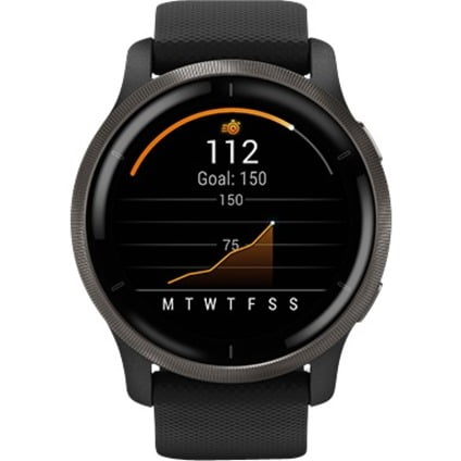 Garmin Venu® 2 GPS Smartwatch - Slate Bezel, Black & Blue Garmin Venu® 2 GPS Smartwatch - Slate Bezel, Black & Blue