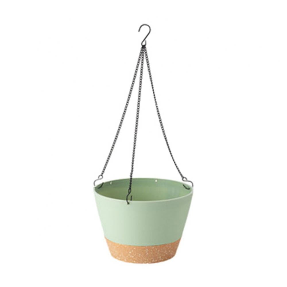 Hanging Planters Set,10 Inch Indoor Outdoor Hanging Plant Pot Basket