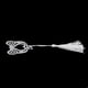 thumbnail image 5 of Calabaza de Coche Borla Blanca Baby Shower Bautizo Favor, 5 of 6