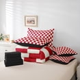 thumbnail image 6 of Castle Fairy Minimalist Buffalo Twin Bedding Sets 7-Piece for Female Men Adults,Geometric Plaid Grid Bedding Comforter Set Microfiber,Mid Century Breathable Sheet Sets,Super Cozy Room Decor, 6 of 8