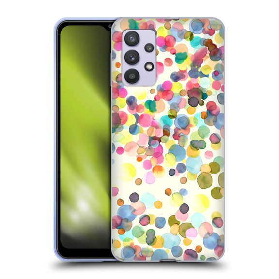 Head Case Designs Officially Licensed Ninola Watercolor Prints Dots Soft Gel Case Compatible with Samsung Galaxy A32 5G / M32 5G (2021)