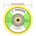 thumbnail image 4 of Hook and Loop Polishing Pads Hook and Loop Sanding Polishing Backing Pad Sanding Drill Attachment Drill Sander Attachment with M8 Thread for Orbital Sander Buffer Polisher, 4 of 7