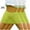 002Green, variant on Generic Little Big Girls' 3PC Shorts Sparkle Dance Soft Solid Color Tumbling Athletic Gymnastics Short for 4-14Years