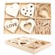 thumbnail image 1 of Colgantes de madera para el día de San Valentín, caja de regalo, adornos colgantes, decoraciones Wmkox8yii gf11879, 1 of 9