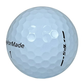TaylorMade TP5x Pix Golf Balls White, 5-Layer Construction, Clear