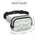 thumbnail image 4 of Disketp White Birds Riñonera de Doble Capa, Bolsa de Cintura Ajustable para Viajes, Correr y Senderismo, Riñonera Ligera para Hombre y Mujer, 4 of 9