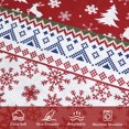 thumbnail image 3 of Christmas Duvet Cover Size-Christmas Holiday Printed Duvet Cover Set, Soft and Breathable Christmas Decorations Bedding Set, 3 of 6