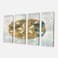 thumbnail image 1 of Designart - Coastal Pastel seashells II - Vintage Nautical Canvas Artwork, 1 of 1