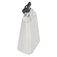 thumbnail image 1 of Graflsoa 6-Inch Electroplated Steel Alloy Cowbell with Dotting Finish, Silver Percussion Instrument for Clear, Resonant Sound, 1 of 7