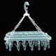 thumbnail image 4 of Alfileres para Ropa, Colgador de Clip Giratorio de 360 ​​Grados, Tendedero para Ropa Con 32 Clips, Gancho A PrueBa de Viento, Colgador de Pinzas para Ropa Plegable, 4 of 7