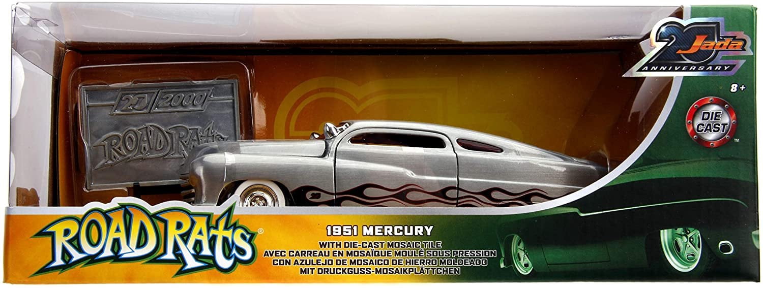 Jada 1:24 Scale '51 Mercury Road Rat Diecast Car - Walmart.com