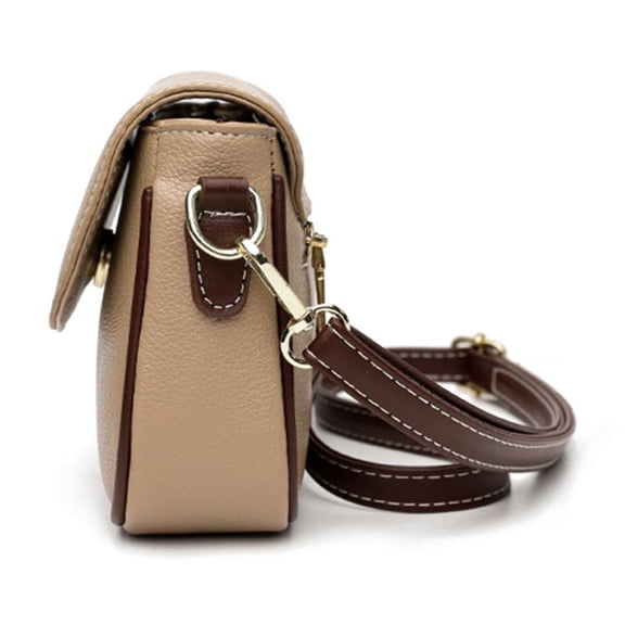 Necvior Women Casual Crossbody Bag Simple Messenger Bag Vintage PU Shoulder Bag