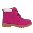 thumbnail image 2 of Josmo Unisex Toddler Lace Up Casual Construction Boots, Fuchsia, 9, 2 of 7