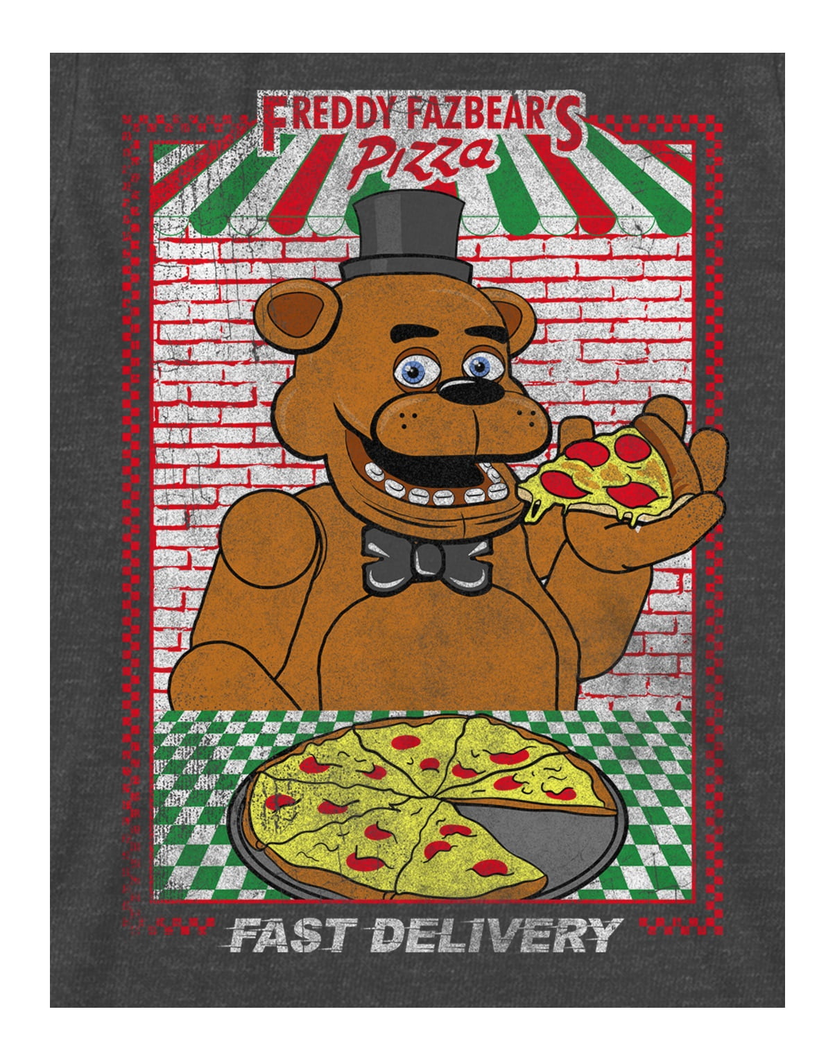 Bioworld Five Nights At Freddy's Fazbear's Pizza Fast Delivery Ad