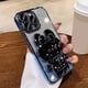thumbnail image 3 of Kawaii Cat Invisible Make-up Mirror Bracket With Lens Film Gradient Flash Powder Advanced Sense All-inclusive Anti-fall Phone Case For Apple Iphone, 3 of 4