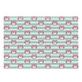 thumbnail image 1 of Owl Cutting Board, Large Flower Eyed Owls Pattern Better Positive Perspective Hope Modern Illustration, Decorative Tempered Glass Cutting and Serving Board, Large Size, Turquoise Pink, by Ambesonne, 1 of 1