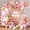 Rose Gold, variant on Rose Gold Balloons Arch Garland Kit 164pcs Pastel Pink Chrome Gold Balloon in Different Sizes with Confetti Balloons for Mothers Day Bridal Shower Princess Girl Birthday Baby Shower Party Decorations