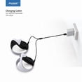 thumbnail image 3 of 2-in-1 Type-C Charging Cable for PS5 VR2/Switch/PS5 Controllers - Fast Charging Dual Port Cord, Universal Charger Accessory for Gaming Controllers, 3 of 5