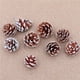 thumbnail image 1 of Conjunto Navideño 18 Conos de Navidad, Adornos de Árbol de Navidad, Decoración para Fiesta, Accesorios de Fiesta de Navidad, para Salón, Metal, 2-Tier, para Dormitorio, 1 of 6