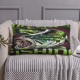 thumbnail image 6 of Yiaed Big Bass Fish Microfiber Queen Pillow Cases,Pillowcases with Envelope Closure, Wrinkle, Fade and Stain Resistant Pillow Covers, 20x36in（No pillow core）, 6 of 7