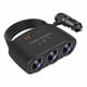 thumbnail image 2 of Adaptador para encendedor de cigarrillos para automóvil Divisor de cargador de automóvil de 120 W | 2 puertos de carga rápida USB PD3.1 y 3 enchufes | 12V/24V para nevera GPS Dash Cam | Protección, 2 of 9