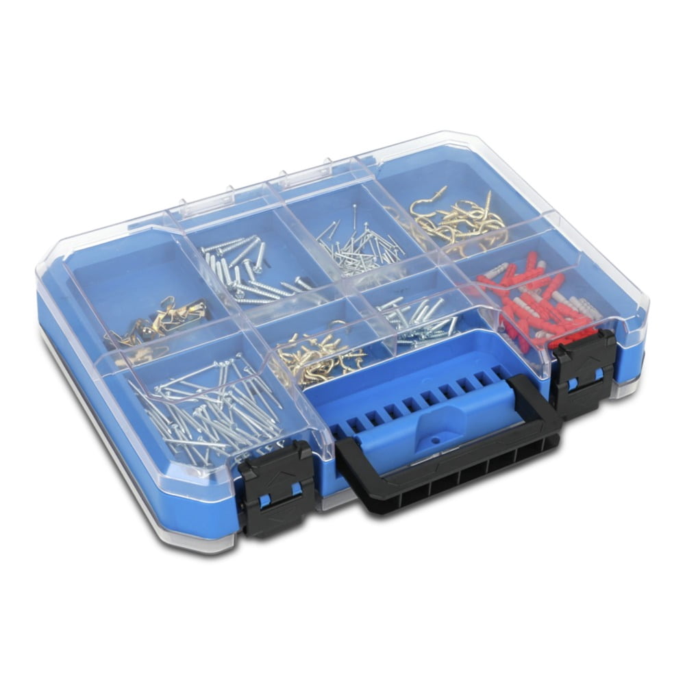 350-Piece Titanium Drill Drive and Fastening Bit Set for Wood/Metal/Plastic/Masonry