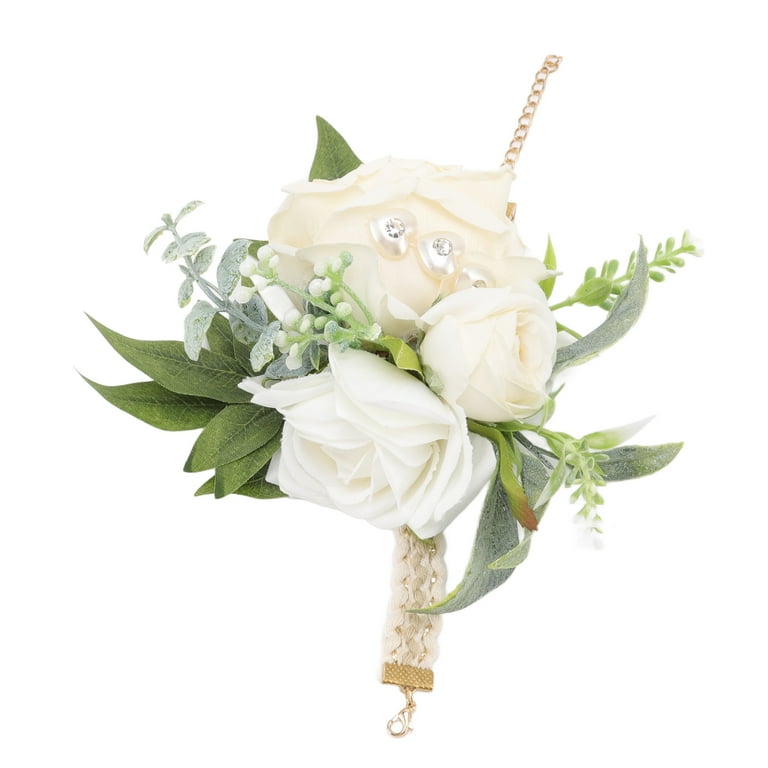CNMF Bride Wrist Flower,Wrist Flower,Wrist Corsages For Wedding