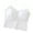 White, variant on T-Shirt Bra Fashion Women Lace Backless Solid Strap Wrap Hollow Out Bra Underwear Short Size Training Bra, Style 5441,