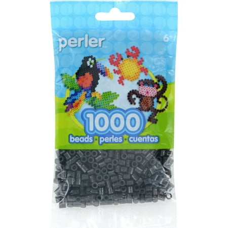 Perler Pearl Beads 1,000/Pkg-Black Glitter - Walmart.com