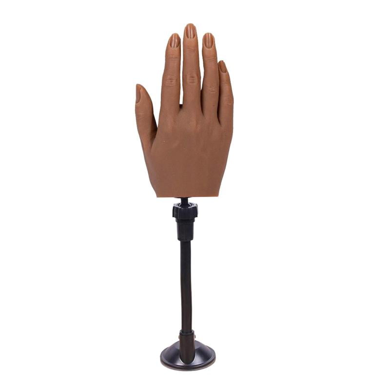 Practice Hand for Acrylic Nails, Nail Training Practice Hand Flexible