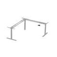 thumbnail image 2 of Monoprice Cadre de Bureau d'Angle Assis-Debout à Hauteur Réglable à Triple Moteur - Gris, Coin à 3 Pieds, Base de Table en L, Réglages de Mémoire Programmables, 2 of 2