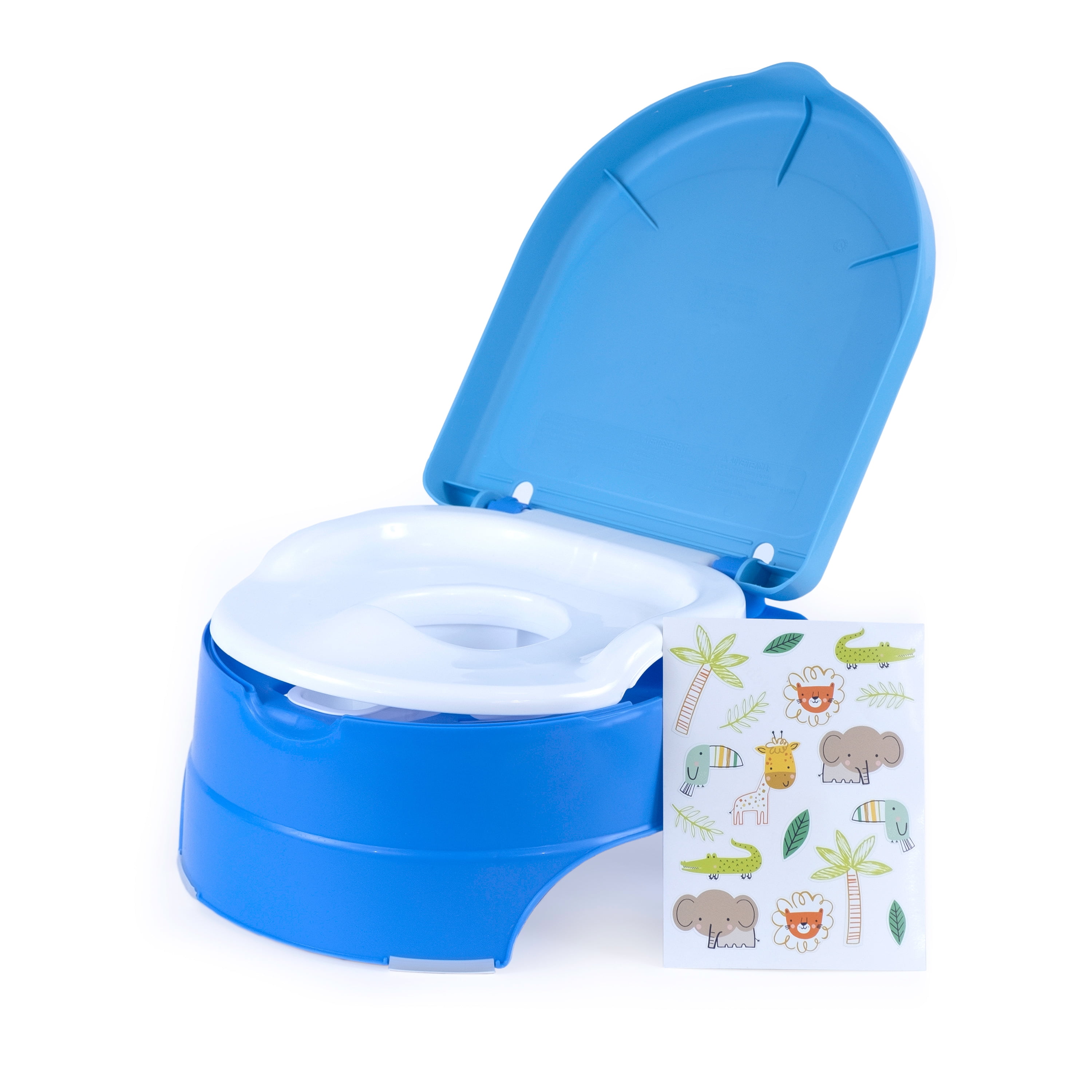 Summer Infant My Fun Potty (Blue), Includes Removable Potty Topper