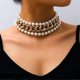 thumbnail image 1 of Boho Choker Necklace Gold Cuban Link Necklaces Chain Fashion Jewelry for Women and Girls, 1 of 4