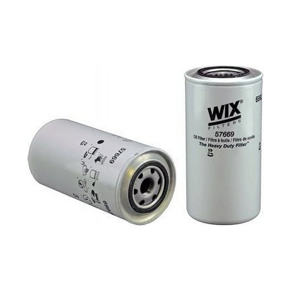 Oil Filter - Compatible with 2011 - 2016 International 4300 6.4L V8 Turbocharged Diesel 2012 2013 2014 2015