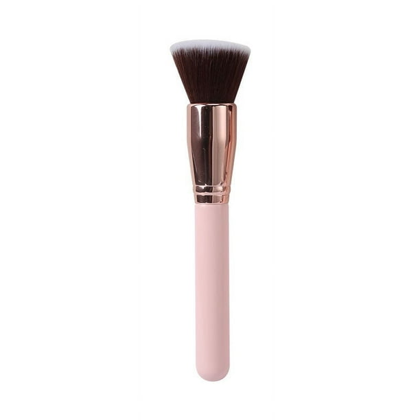 Brocha para rubor individual, reparadora de miel en polvo, brocha suelta, brocha para contorno, herramientas de maquillaje, tamaño compacto, fácil de controlar