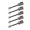 thumbnail image 1 of Desenredador de cables de teléfono portátil con rotación de 360 grados, paquete de 5, 1 of 6