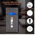thumbnail image 5 of Cigarrera Con Encendedor Electrónico Usb Arco Plasma 2 Es 1 negro, 5 of 5